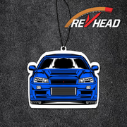 Revhead 藍色 Skyline R34 香氛片