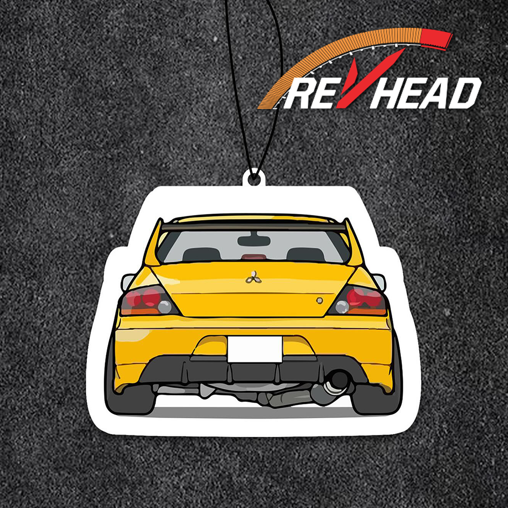 Revhead Yellow EVO IX (R) Air-Freshener