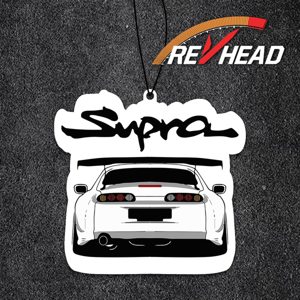 Revhead White A80 Supra (R) Air-Freshener