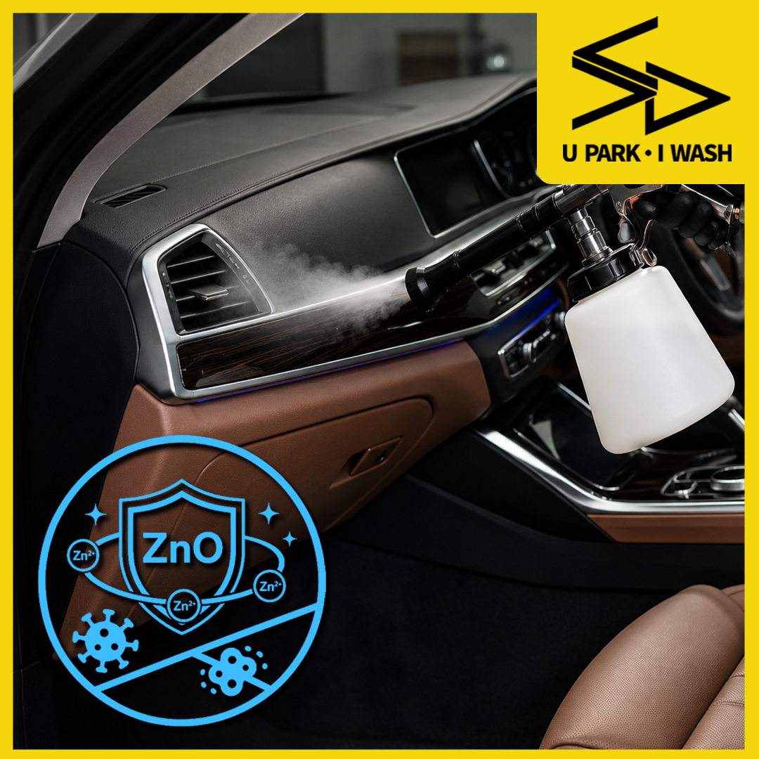 ZnO 活性氧化鋅 + 專業吸塵 (流動汽車美容)